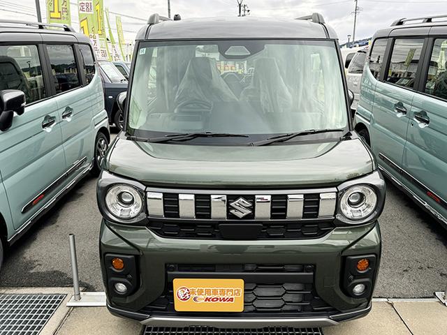 スペーシアギア ハイブリッドＸＺ　４ＷＤ　両側スライドドア　クリアランスソナー　オートクルーズコントロール　衝突被害軽減システム　オートライト　ＬＥＤヘッドランプ　スマートキー　アイドリングストップ（3枚目）