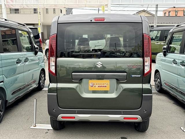 スペーシアギア ハイブリッドＸＺ　４ＷＤ　両側スライドドア　クリアランスソナー　オートクルーズコントロール　衝突被害軽減システム　オートライト　ＬＥＤヘッドランプ　スマートキー　アイドリングストップ（5枚目）