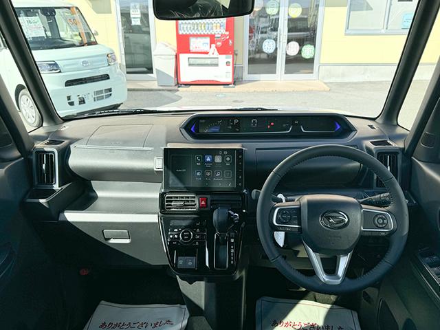 タント カスタムＲＳ　４ＷＤ　バックカメラ　両側スライドドア　ＴＶ　クリアランスソナー　オートクルーズコントロール　レーンアシスト　衝突被害軽減システム　オートライト　ＬＥＤヘッドランプ　スマートキー　アイドリングストップ（2枚目）