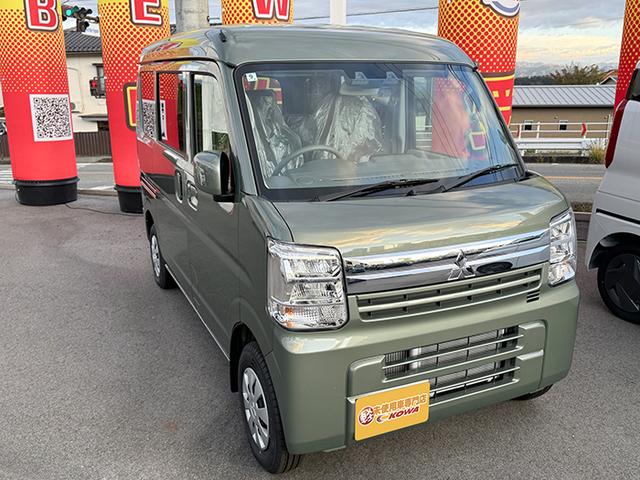 ミニキャブバン ブラボーターボ　４ＷＤ　ＡＴ　クリアランスソナー　両側スライドドア　エアコン　パワーステアリング　パワーウィンドウ　運転席エアバッグ　助手席エアバッグ（6枚目）