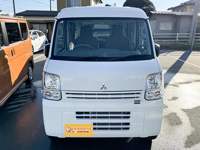 ミニキャブバン Ｅ　４ＷＤ　ＭＴ　クリアランスソナー　両側スライドドア　エアコン　パワーステアリング　運転席エアバッグ　助手席エアバッグ（5枚目）