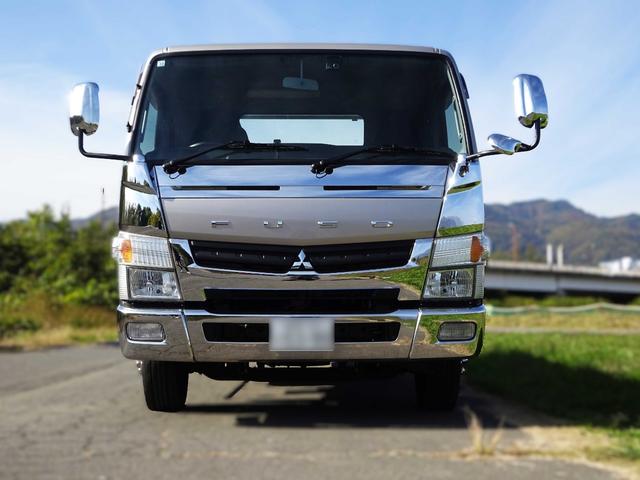 キャンター 積載車カスタム 最積3000kg 極東フラトップZERO 電動ミラー ウインチ ラジコン メッキパーツ(4枚目)