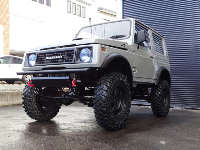 ジムニー HA 全塗装済み 5速マニュアル エアコン付 パートタイム4WD ターボ 2インチリフトUP 16インチAW Bluetooth接続(4枚目)