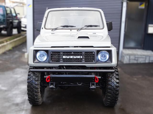 ジムニー HA 全塗装済み 5速マニュアル エアコン付 パートタイム4WD ターボ 2インチリフトUP 16インチAW Bluetooth接続(6枚目)