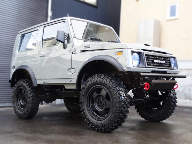 ジムニー HA 全塗装済み 5速マニュアル エアコン付 パートタイム4WD ターボ 2インチリフトUP 16インチAW Bluetooth接続(10枚目)