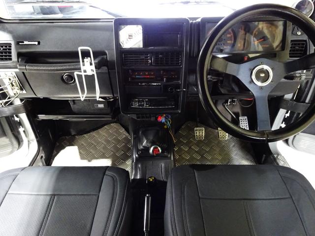 ジムニー HA 全塗装済み 5速マニュアル エアコン付 パートタイム4WD ターボ 2インチリフトUP 16インチAW Bluetooth接続(32枚目)