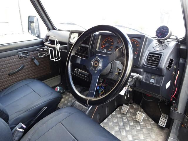 ジムニー HA 全塗装済み 5速マニュアル エアコン付 パートタイム4WD ターボ 2インチリフトUP 16インチAW Bluetooth接続(33枚目)