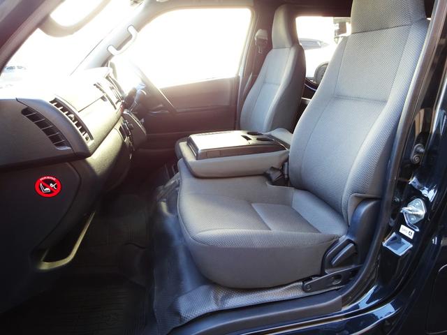 ハイエースバン ロングDX GLパッケージ 社外エアロF/R/S/W 純正ナビ フルセグ ETC LEDヘッドランプ キーレス 4WD ディーゼル(29枚目)