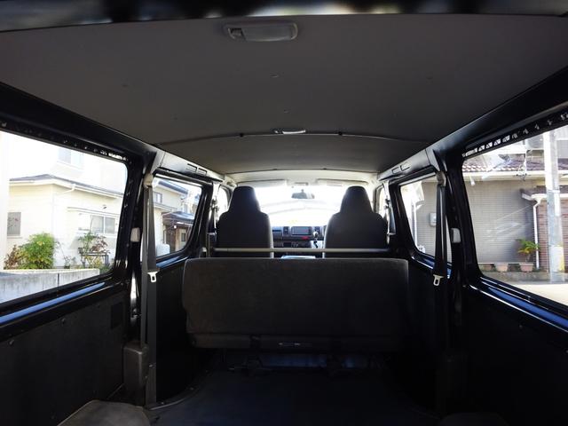 ハイエースバン ロングDX GLパッケージ 社外エアロF/R/S/W 純正ナビ フルセグ ETC LEDヘッドランプ キーレス 4WD ディーゼル(40枚目)