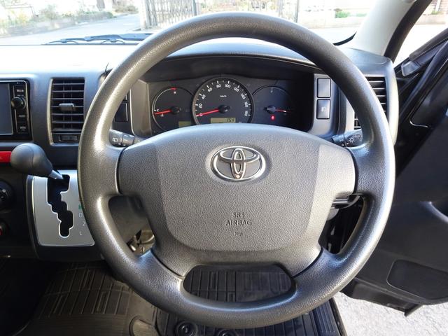 ハイエースバン ロングDX GLパッケージ 社外エアロF/R/S/W 純正ナビ フルセグ ETC LEDヘッドランプ キーレス 4WD ディーゼル(41枚目)