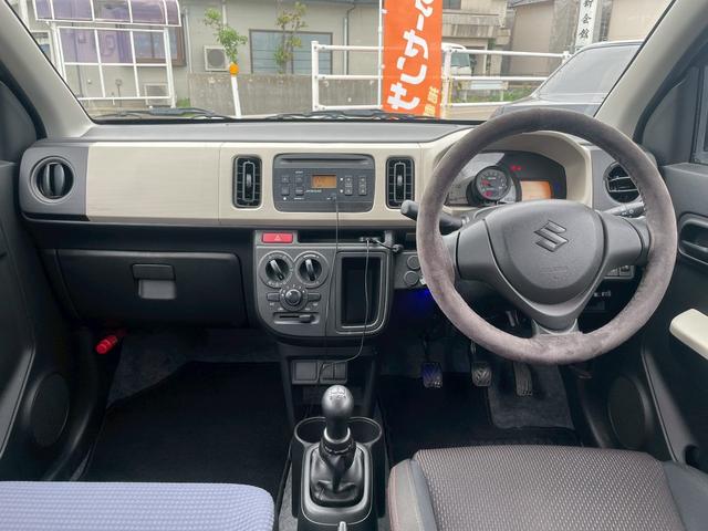 アルト F 5MT ETC ドライブレコーダー 禁煙車 横滑り防止装置 オーディオ(5枚目)