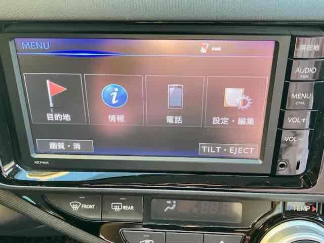 アクア Ｓ　ナビ　スマートキー　電動格納ミラー　ＣＶＴ　ＥＳＣ　エアコン　パワーステアリング　パワーウィンドウ（3枚目）