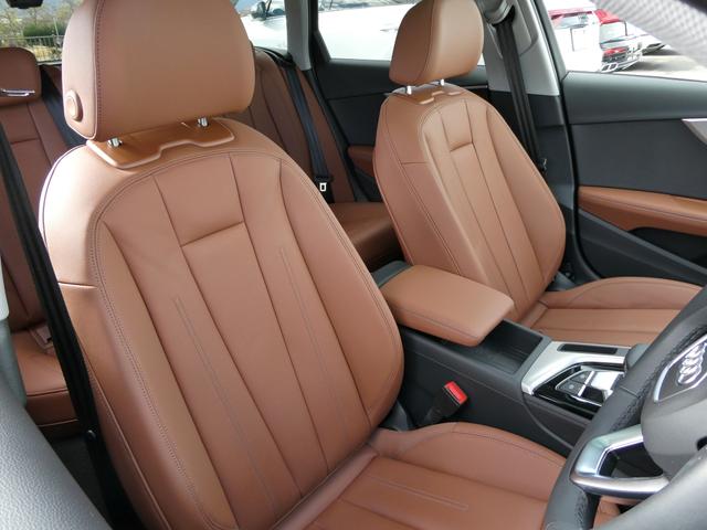 A4アバント 40TDIクワトロ アドバンスド パノラマサンルーフ B/Oサウンドシステム ブラウンフルレザー 18インチアルミホイール 全席シートヒーター ワイヤレスチャージング バーチャルコックピット ステアリングヒーター マトリクスLED(9枚目)