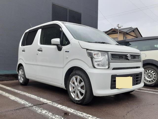 ワゴンＲ ハイブリッドＦＺ　リミテッド　２５周年記念車ハイブリッドＦＸリミテッド　４ＷＤ　ＣＶＴ　エアコン　パワステ　両席エアバッグ　パワーウィンドウ　プッシュスタート　走行距離５９３９５キロ　車検Ｒ８．３月　取扱説明書　記録簿　スペアキー（2枚目）