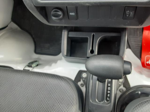 ハイゼットトラック スタンダード　４ＷＤ　４速オートマチック　エアコン　パワステ　ＡＭＦＭラジオ　運転席エアバッグ　ドアバイザー　ライトレベライザー　車検整備付　走行１２９２８ｋｍ（19枚目）