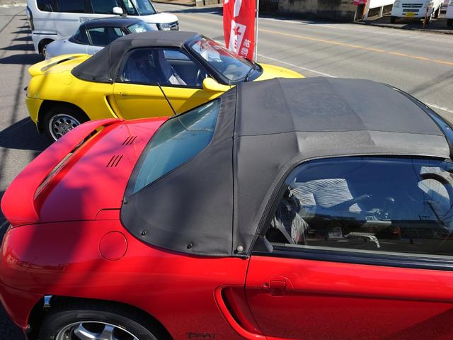 ビート ベースグレード　アルミホイール　ＰＷ　エアコン付　カセット　５速マニュアル車　ＮＥＷペイント（63枚目）
