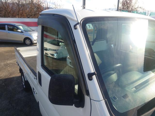 アクティトラック SDX 4WD 5速マニュアル エアコン無し ラジオチューナー パワステ ダブルエアバッグ 荷台マット ゲートプロテクター(32枚目)