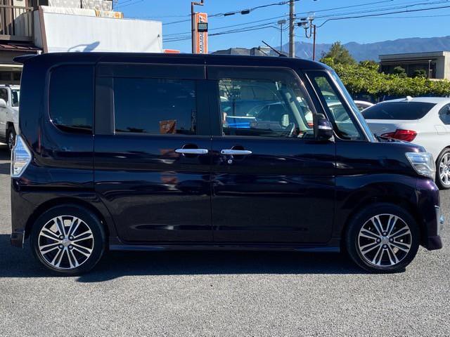 タント カスタムRS SA 1年保証付 ユーザー買取車 ターボ 純正8インチナビ フルセグTV Bluetooth バックモニター 両側電動スライドドア 純正15インチアルミ ETC エンジンスターター フォグ 取保 スペアキー(4枚目)