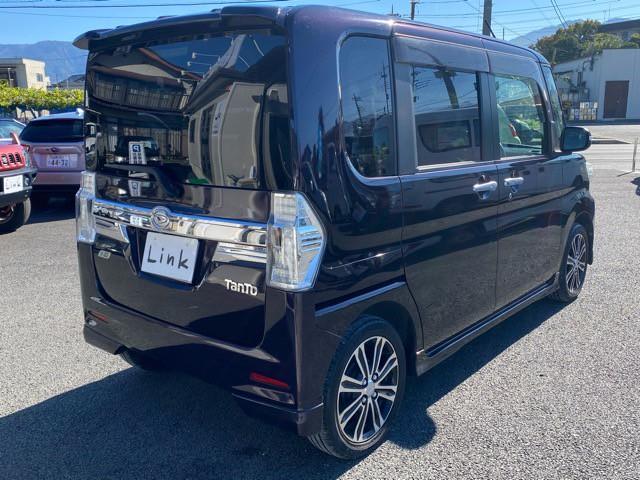 タント カスタムRS SA 1年保証付 ユーザー買取車 ターボ 純正8インチナビ フルセグTV Bluetooth バックモニター 両側電動スライドドア 純正15インチアルミ ETC エンジンスターター フォグ 取保 スペアキー(5枚目)
