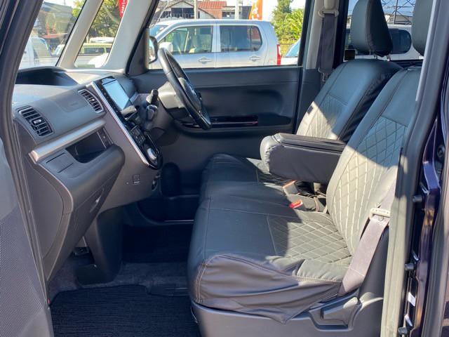 タント カスタムRS SA 1年保証付 ユーザー買取車 ターボ 純正8インチナビ フルセグTV Bluetooth バックモニター 両側電動スライドドア 純正15インチアルミ ETC エンジンスターター フォグ 取保 スペアキー(12枚目)