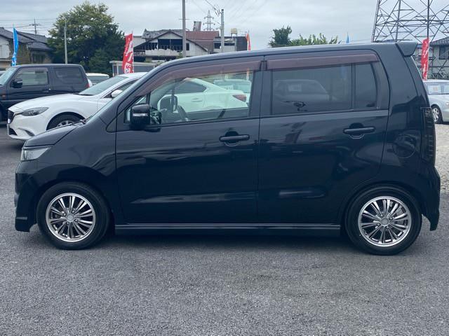 ワゴンＲスティングレー リミテッド　１年保証付　ユーザー買取車　スマートキー　プッシュスタート　カロッツェリアウーファー　ローダウン　ＬＥＤヘッドライト　ＬＥＤフォグランプ　社外１４インチアルミ　オートエアコン　室内灯ＬＥＤ　スペアキー（8枚目）