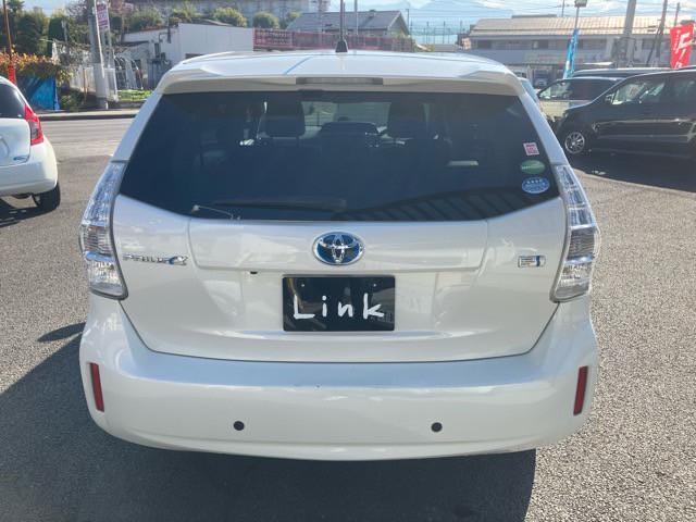 プリウスアルファ Ｇ　チューン　ブラック　１年保証付き　ユーザー買取車　純正ナビ（ＮＳＺＴ－Ｗ６２Ｇ）　フルセグＴＶ　バックモニター　Ｂｌｕｅｔｏｏｔｈ　ハーフレザー　純正１６インチアルミ　ＥＴＣ　ＬＥＤヘッドライト　コーナーセンサー　保証書（6枚目）