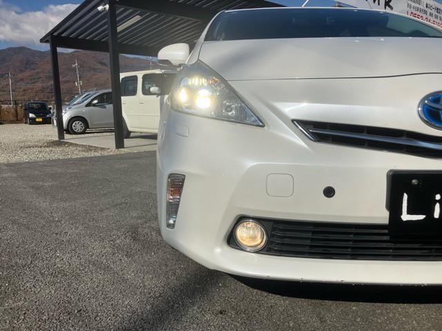 プリウスアルファ Ｇ　チューン　ブラック　１年保証付き　ユーザー買取車　純正ナビ（ＮＳＺＴ－Ｗ６２Ｇ）　フルセグＴＶ　バックモニター　Ｂｌｕｅｔｏｏｔｈ　ハーフレザー　純正１６インチアルミ　ＥＴＣ　ＬＥＤヘッドライト　コーナーセンサー　保証書（34枚目）