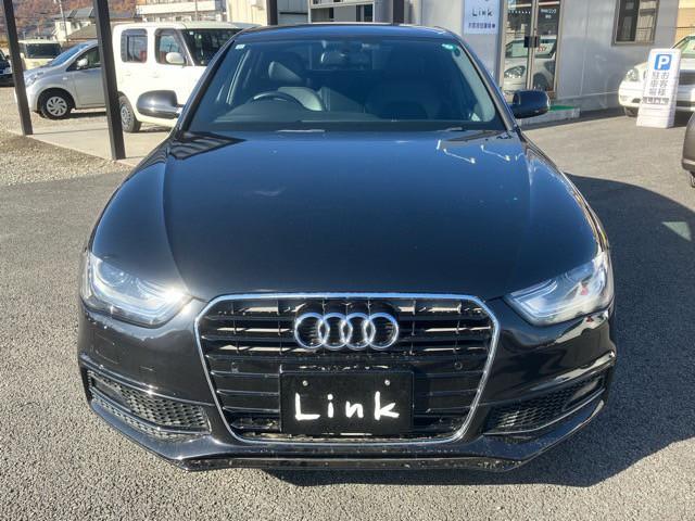 Ａ４ ２．０ＴＦＳＩ　Ｓラインパッケージ　ユーザー買取車　メーカーナビ　バックモニター　フルセグＴＶ　Ｂｌｕｅｔｏｏｔｈ　純正１８インチアルミ　ＨＩＤヘッドライト　パワーシート　シートヒーター　ハーフレザー　取保　スペアキ（2枚目）