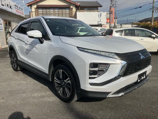 エクリプスクロス G 4WD 1年保証付き ユーザー買取車 アルパイン11インチナビ バックモニター フロントモニター Bluetooth フルセグTV 前席シートヒーター 前後ドラレコ LEDライト 取保 スペアキー(3枚目)