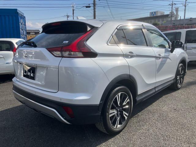 エクリプスクロス G 4WD 1年保証付き ユーザー買取車 アルパイン11インチナビ バックモニター フロントモニター Bluetooth フルセグTV 前席シートヒーター 前後ドラレコ LEDライト 取保 スペアキー(5枚目)