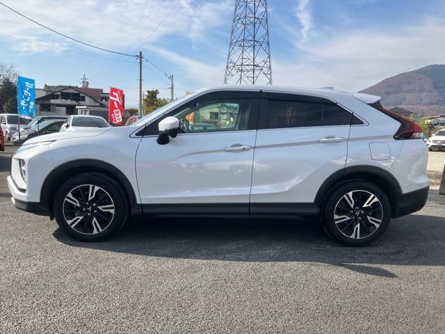 エクリプスクロス G 4WD 1年保証付き ユーザー買取車 アルパイン11インチナビ バックモニター フロントモニター Bluetooth フルセグTV 前席シートヒーター 前後ドラレコ LEDライト 取保 スペアキー(8枚目)