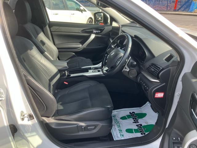 エクリプスクロス G 4WD 1年保証付き ユーザー買取車 アルパイン11インチナビ バックモニター フロントモニター Bluetooth フルセグTV 前席シートヒーター 前後ドラレコ LEDライト 取保 スペアキー(11枚目)