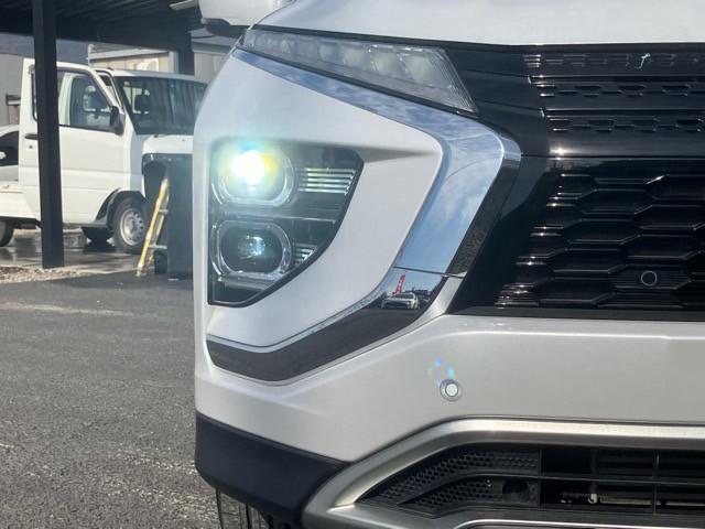 エクリプスクロス G 4WD 1年保証付き ユーザー買取車 アルパイン11インチナビ バックモニター フロントモニター Bluetooth フルセグTV 前席シートヒーター 前後ドラレコ LEDライト 取保 スペアキー(33枚目)