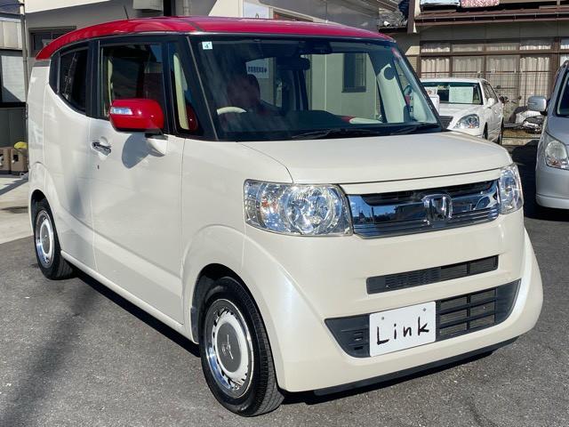 Ｎ－ＢＯＸスラッシュ Ｘ　ツートンカラー　１年保証付　ユーザー買取車　９スピーカー　純正ナビ（ＶＲＭ－１５５ＶＦｉ）　Ｂｌｕｅｔｏｏｔｈ　フルセグＴＶ　バックモニター　シートヒーター　ハンドルヒーター　ＥＴＣ　取保　スペアキー（3枚目）