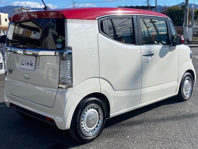 Ｎ－ＢＯＸスラッシュ Ｘ　ツートンカラー　１年保証付　ユーザー買取車　９スピーカー　純正ナビ（ＶＲＭ－１５５ＶＦｉ）　Ｂｌｕｅｔｏｏｔｈ　フルセグＴＶ　バックモニター　シートヒーター　ハンドルヒーター　ＥＴＣ　取保　スペアキー（5枚目）