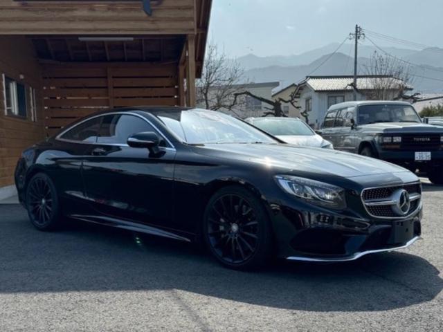 Ｓ５５０　４マチック　クーペ　ＡＭＧライン　レザーエクシクルーサブＰ　スワロフスキークリスタルＰ　ガラスサンルーフ　茶ナッパ革　ブルメスターサウンドシステム　ＥＴＣ　全周囲カメラ(2枚目)