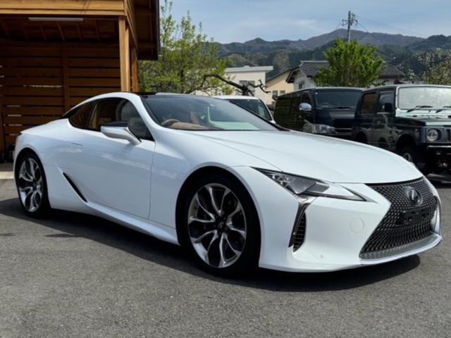 ＬＣ ＬＣ５００　Ｌパッケージ　オーカー内装色　ガラスルーフ　純正オプション２１インチＡＷ（2枚目）