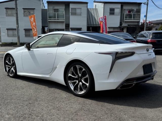 ＬＣ ＬＣ５００　Ｌパッケージ　オーカー内装色　ガラスルーフ　純正オプション２１インチＡＷ（6枚目）