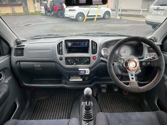 Keiワークス ベースグレード HT07タービン・ATS製LSD・前置きIC・強化クラッチ・ブリッツ製サブコン・アペックスブーストコントローラー・9万キロ時エンジンOH済み・ブラックレーシングAW・Kcarスポーツマフラー・車高調(8枚目)