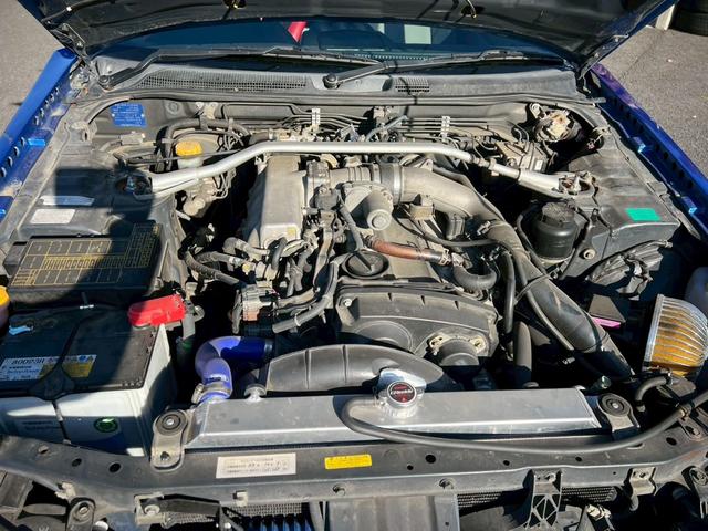スカイライン ２５ＧＴターボ　フロントリアサイドユーラスエアロ　ＨＫＳ車高調マフラー　ニスモデフ　トラスト製インタークーラーオイルクーラーエアクリ　ナルディステアリング　レカロフルバケ（19枚目）