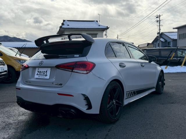 Ａクラス Ａ４５　Ｓ　４マチック＋　エディション１　２００限定車　マットグレーラッピング　点検記録簿　禁煙車（4枚目）