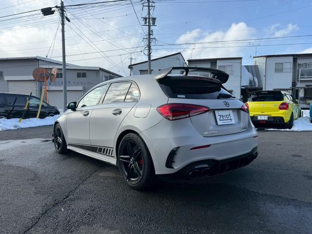 Ａクラス Ａ４５　Ｓ　４マチック＋　エディション１　２００限定車　マットグレーラッピング　点検記録簿　禁煙車（6枚目）