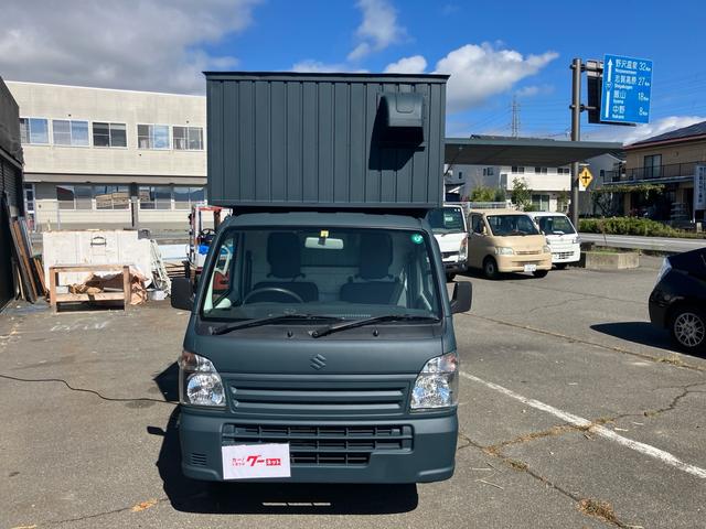 キャリイトラック ＫＣエアコン・パワステ　キッチンカー　オールペイント　外部電源取り込み　コンセント４つ　シンク３つ　走行距離９５，５００ｋｍ　２０Ａ　２００Ｖ　換気扇付き（7枚目）