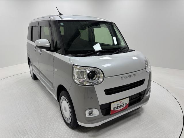 ムーヴキャンバス ストライプスGターボ ターボ 防錆塗装済み オーディオレス ワイヤレス充電機能 HDMI、USBソケット 追従機能 ホッとカップホルダー 両側電動スライドドア 両側シートヒーター LED スマートキー スマートアシスト(35枚目)