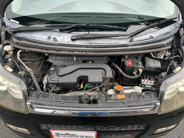 ムーヴ カスタム　Ｘリミテッド　パワーステアリング／パワーウィンドウ／ＣＤ／オーディオ／ＡＭ・ＦＭラジオ／ＡＢＳ／フルフラット／衝突安全ボディ／盗難防止システムエアコン／キーレスエントリー／（56枚目）