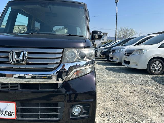 N-BOXカスタム G・ターボAパッケージ 両側スライドドアエアコン/キーレスエントリー/パワーステアリング/パワーウィンドウ/ABS/フルフラット/衝突安全ボディ/盗難防止システム(56枚目)