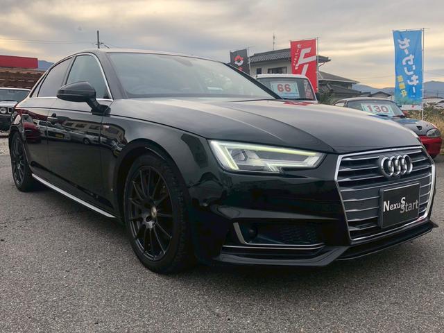 A4 1.4TFSIスポーツ Sラインパッケージ アシスタンスPKG バーチャルコクピット パワーシート シートヒーター 全方位バックカメラ 左右独立温度調整オートエアコン LEDヘッドランプ シーケンシャルウィンカー スペアキー(4枚目)