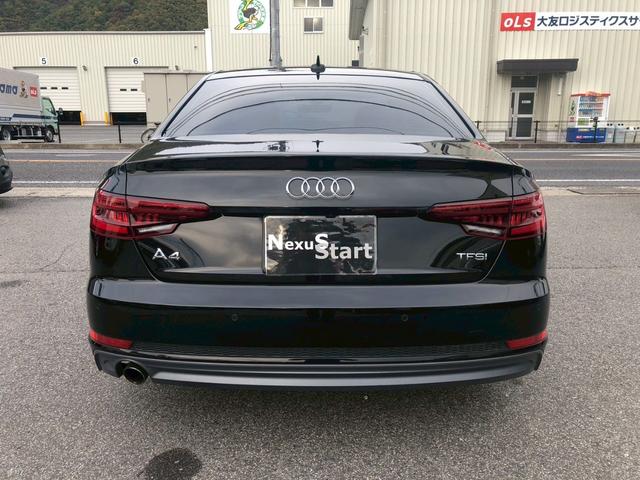 A4 1.4TFSIスポーツ Sラインパッケージ アシスタンスPKG バーチャルコクピット パワーシート シートヒーター 全方位バックカメラ 左右独立温度調整オートエアコン LEDヘッドランプ シーケンシャルウィンカー スペアキー(6枚目)