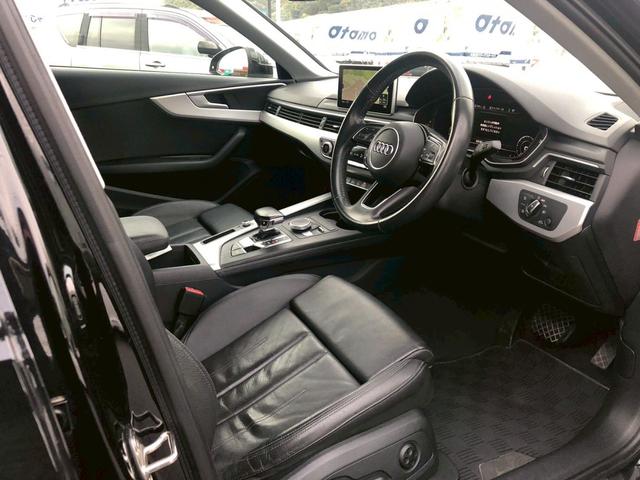 A4 1.4TFSIスポーツ Sラインパッケージ アシスタンスPKG バーチャルコクピット パワーシート シートヒーター 全方位バックカメラ 左右独立温度調整オートエアコン LEDヘッドランプ シーケンシャルウィンカー スペアキー(9枚目)