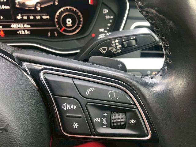 A4 1.4TFSIスポーツ Sラインパッケージ アシスタンスPKG バーチャルコクピット パワーシート シートヒーター 全方位バックカメラ 左右独立温度調整オートエアコン LEDヘッドランプ シーケンシャルウィンカー スペアキー(27枚目)